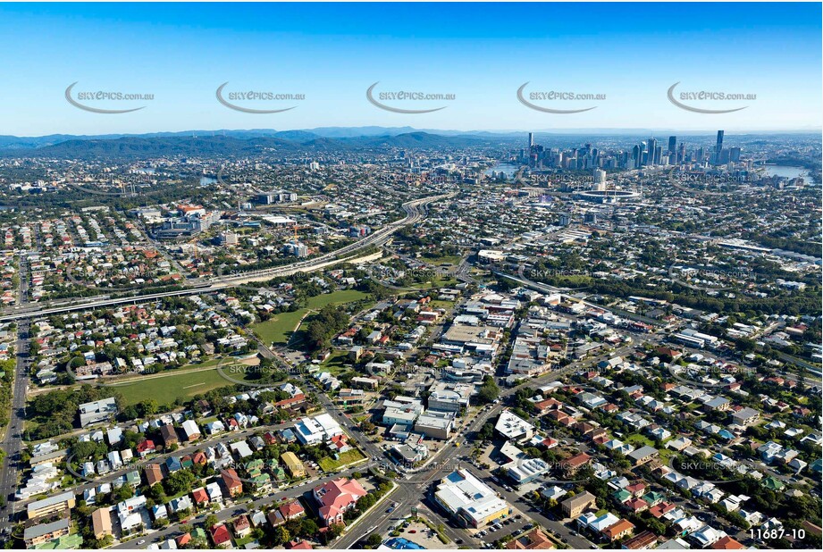 Aerial Photo Greenslopes QLD Aerial Photography