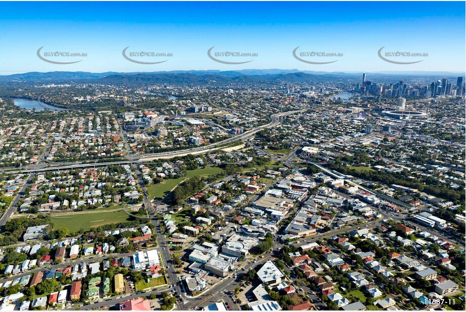 Aerial Photo Greenslopes QLD Aerial Photography