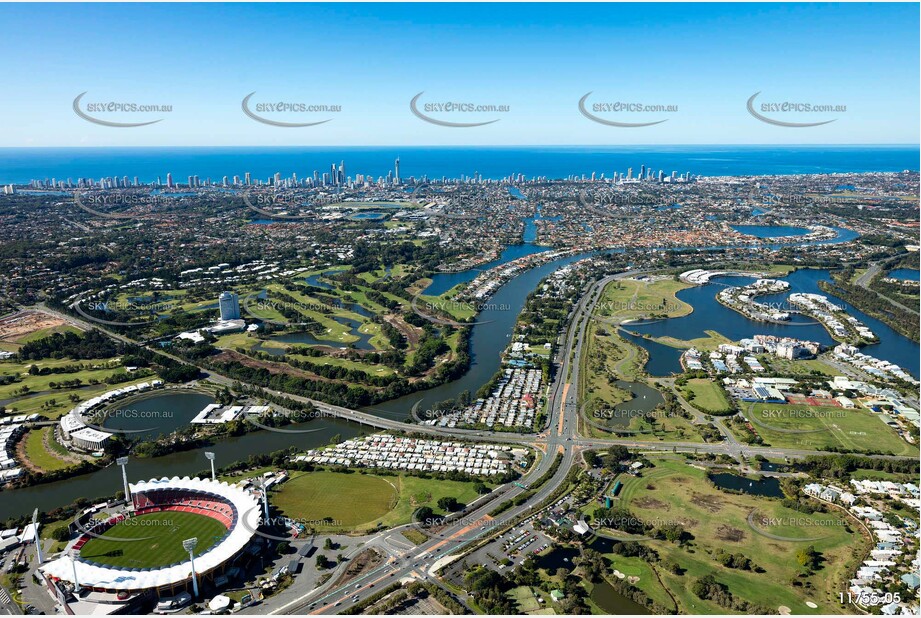 Aerial Photo Carrara QLD QLD Aerial Photography