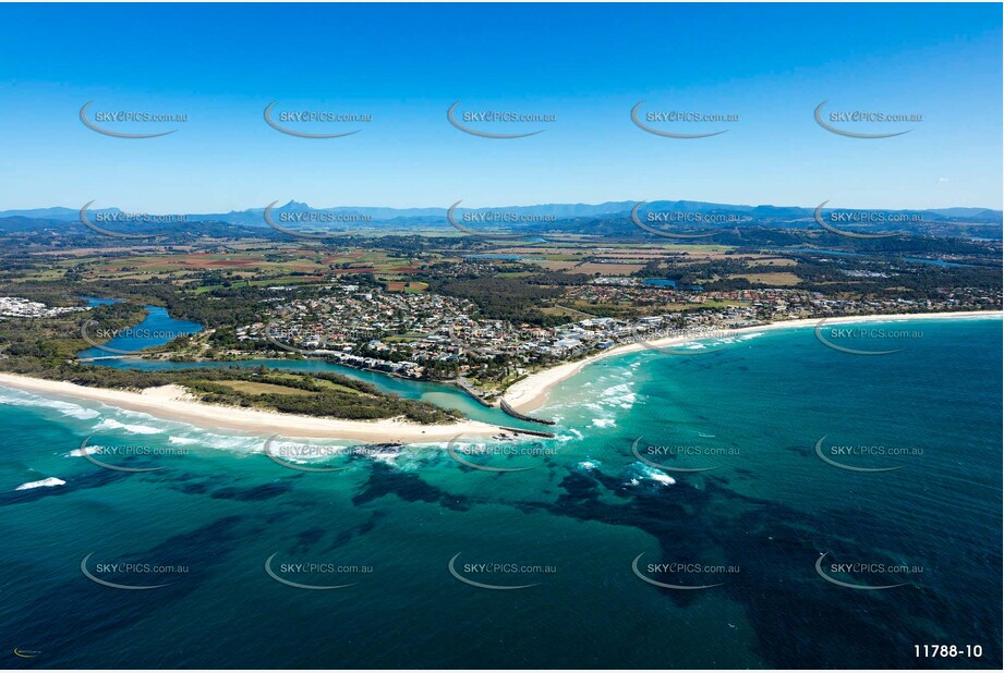 Seaside Kingscliff Northern NSW NSW Aerial Photography