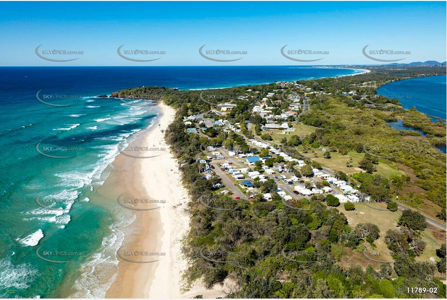 Aerial Photo Fingal Head NSW Aerial Photography