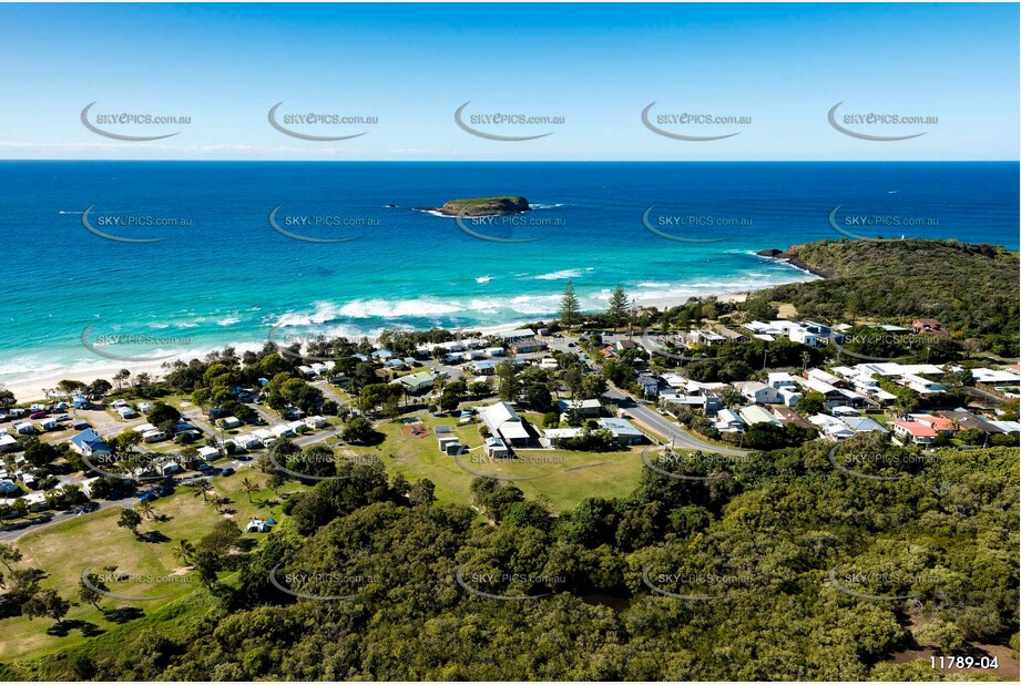 Aerial Photo Fingal Head NSW Aerial Photography