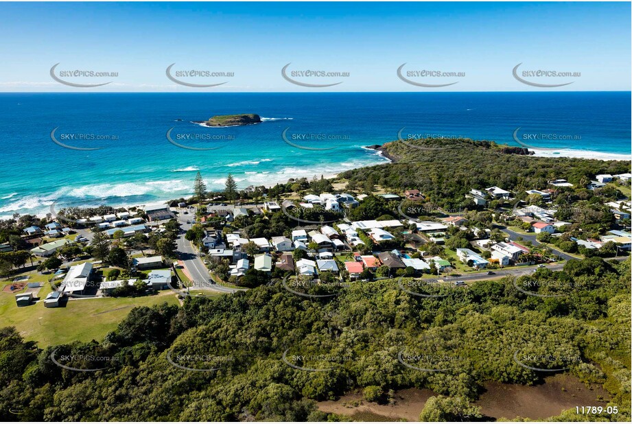 Aerial Photo Fingal Head NSW Aerial Photography