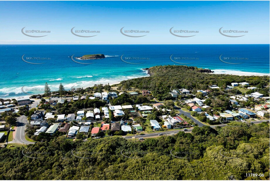 Aerial Photo Fingal Head NSW Aerial Photography