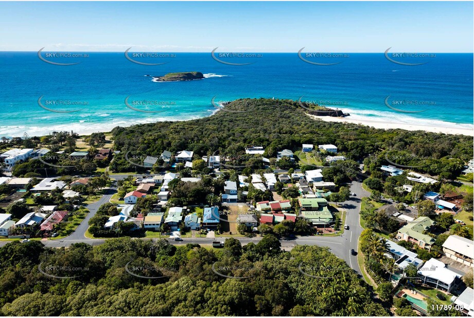 Aerial Photo Fingal Head NSW Aerial Photography