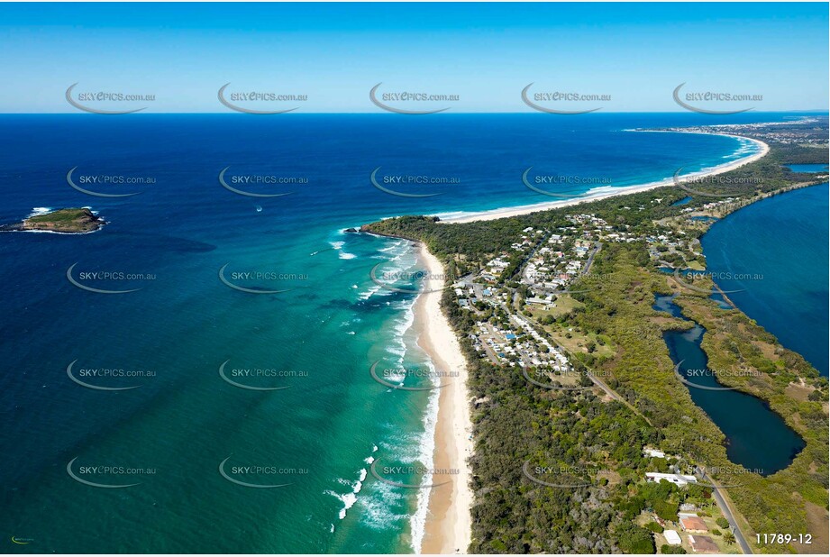 Aerial Photo Fingal Head NSW Aerial Photography