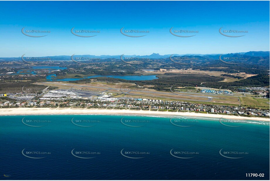 Gold Coast Airport at Bilinga QLD QLD Aerial Photography