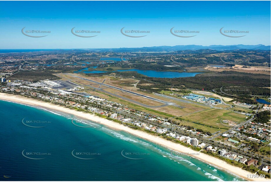 Gold Coast Airport at Bilinga QLD QLD Aerial Photography