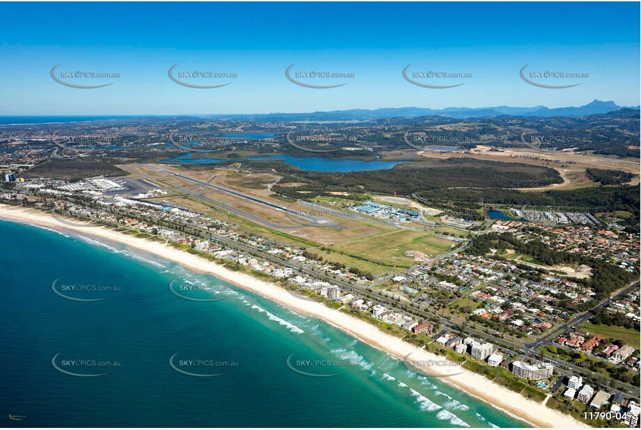 Gold Coast Airport at Bilinga QLD QLD Aerial Photography