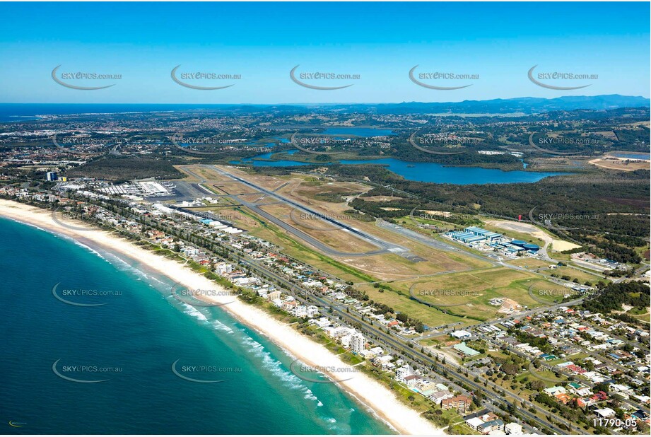 Gold Coast Airport at Bilinga QLD QLD Aerial Photography