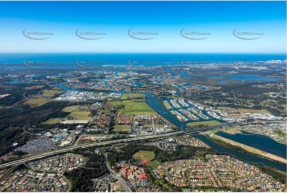 Aerial Photo Upper Coomera QLD Aerial Photography