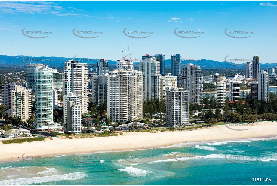 Aerial Photo Main Beach QLD Aerial Photography