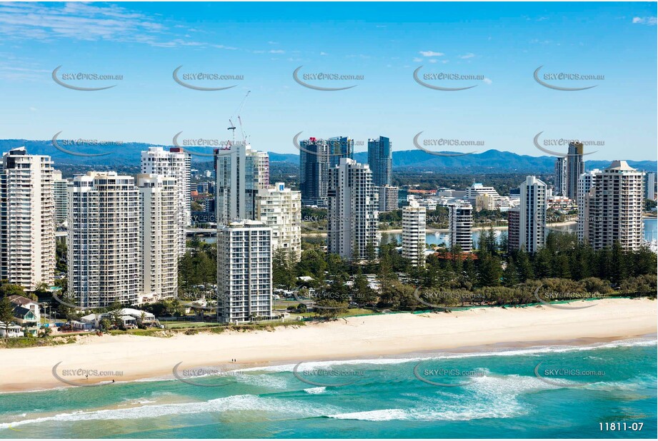 Aerial Photo Main Beach QLD Aerial Photography