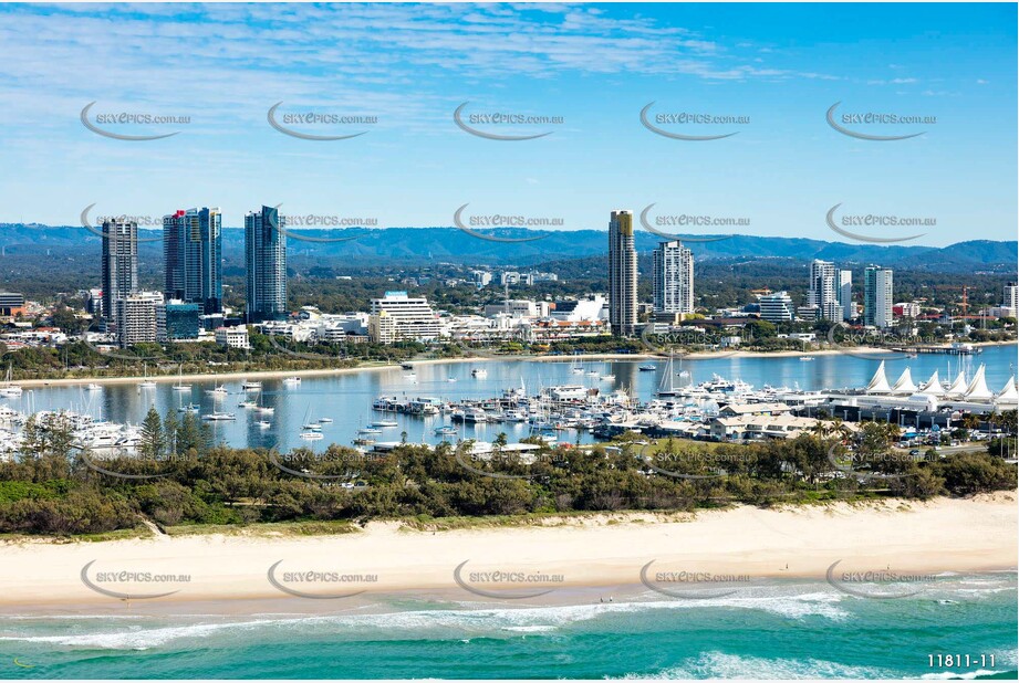 Aerial Photo Main Beach QLD Aerial Photography