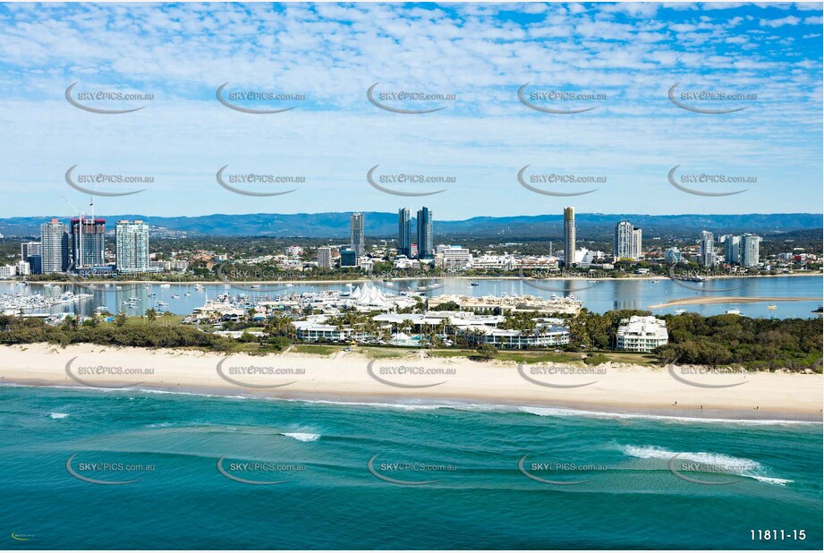 Aerial Photo Main Beach QLD Aerial Photography