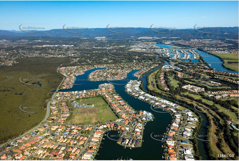 Monterey Keys on Saltwater Creek QLD Aerial Photography