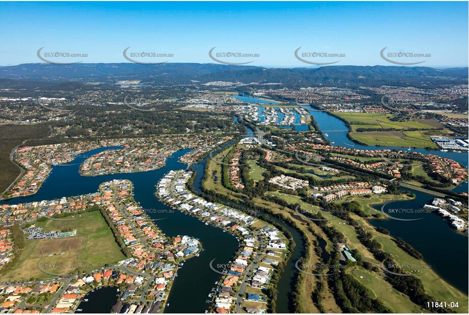 Monterey Keys on Saltwater Creek QLD Aerial Photography