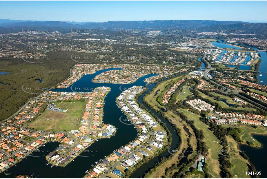 Monterey Keys on Saltwater Creek QLD Aerial Photography