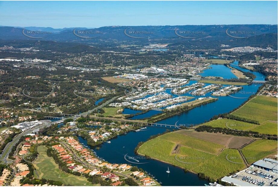 Monterey Keys on Saltwater Creek QLD Aerial Photography