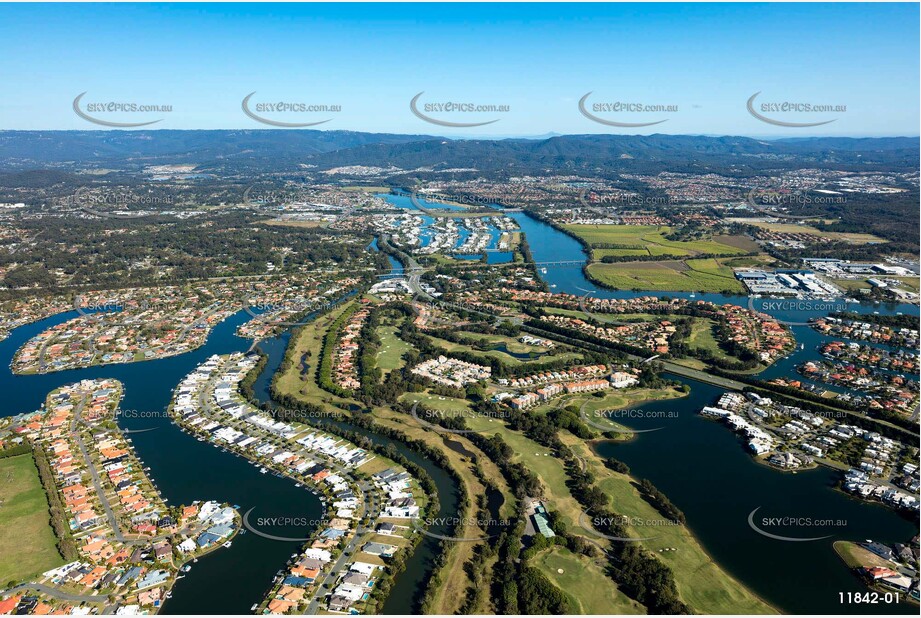 Hope Island Gold Coast QLD Aerial Photography