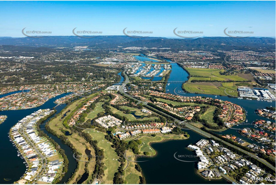 Hope Island Gold Coast QLD Aerial Photography