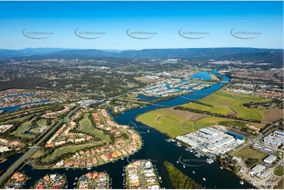 Hope Island Gold Coast QLD Aerial Photography