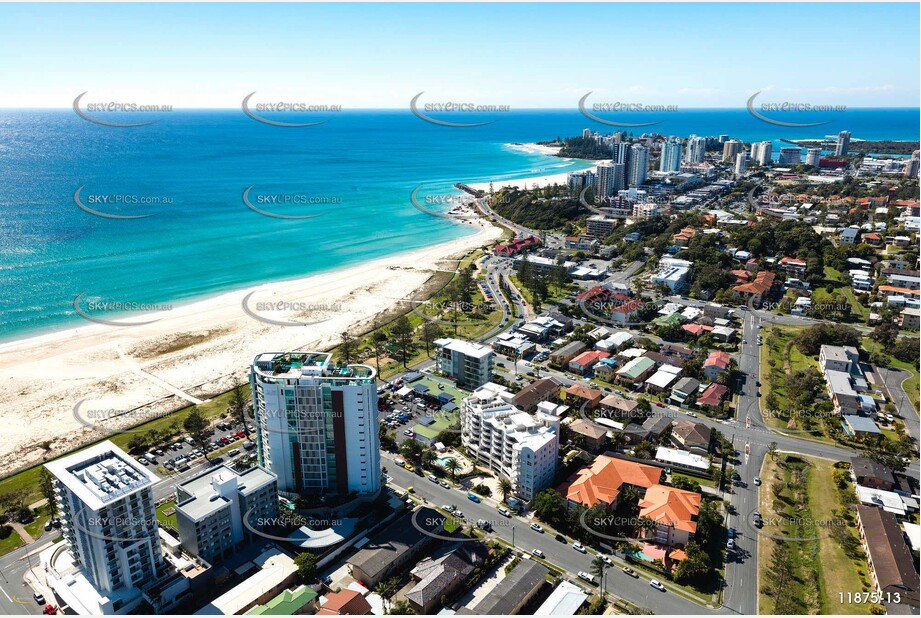 Aerial Photo of Kirra - Coolangatta QLD Aerial Photography