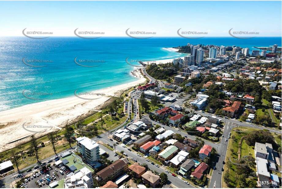 Aerial Photo of Kirra - Coolangatta QLD Aerial Photography