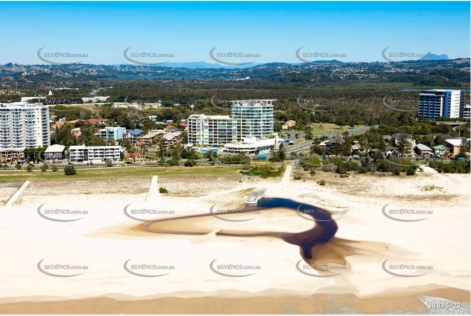 Aerial Photo of Kirra - Coolangatta QLD Aerial Photography