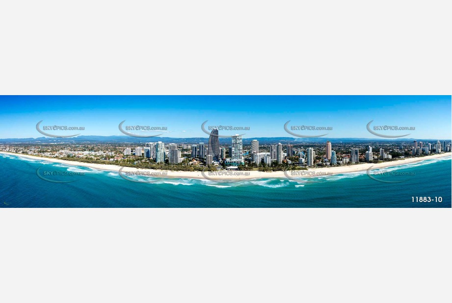 Panoramic Broadbeach - Gold Coast QLD QLD Aerial Photography