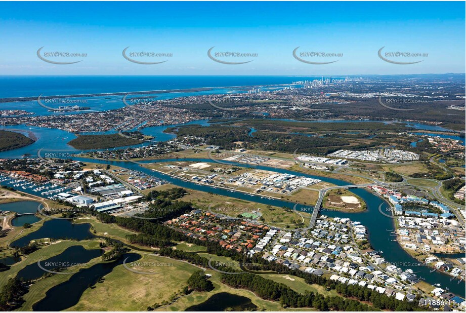 Hope Island - Gold Coast QLD QLD Aerial Photography