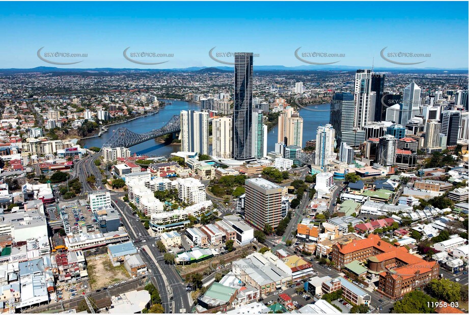 Aerial Photo Fortitude Valley QLD Aerial Photography