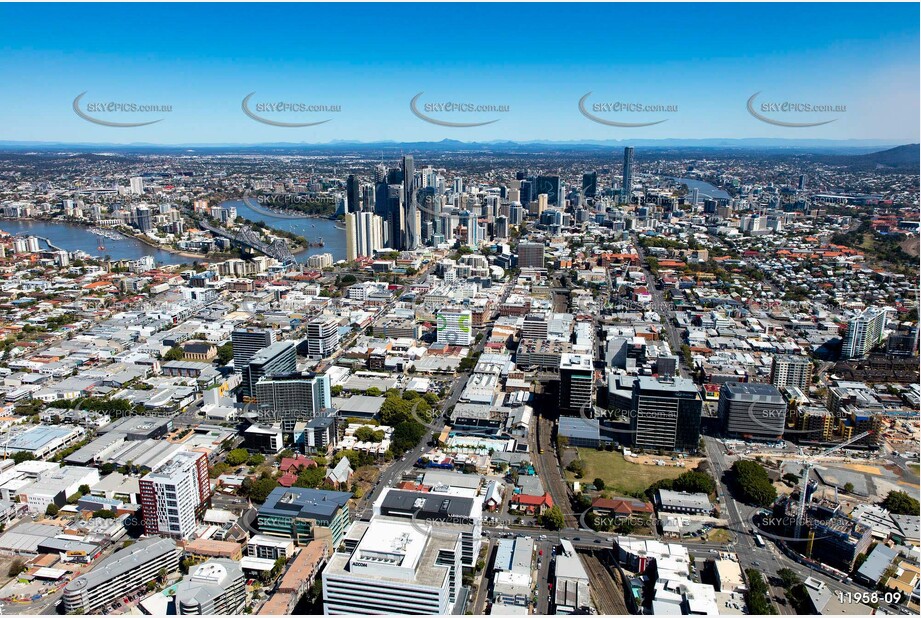 Aerial Photo Fortitude Valley QLD Aerial Photography