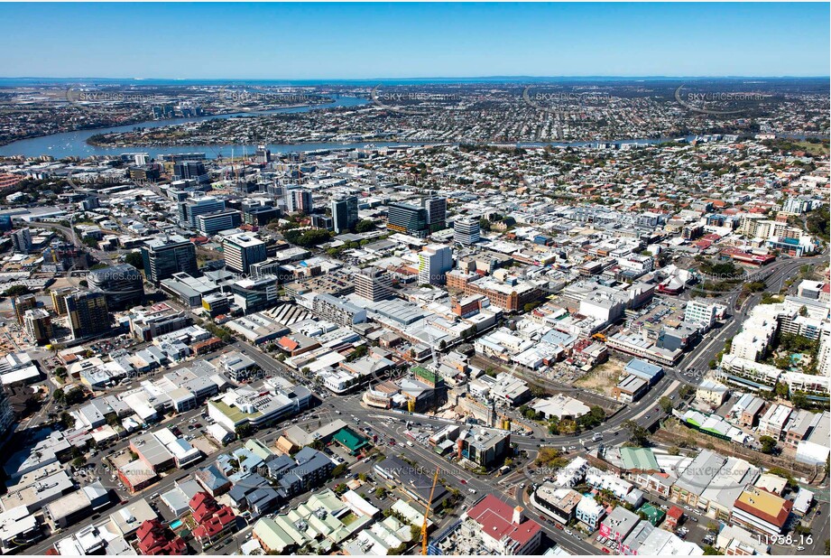 Aerial Photo Fortitude Valley QLD Aerial Photography