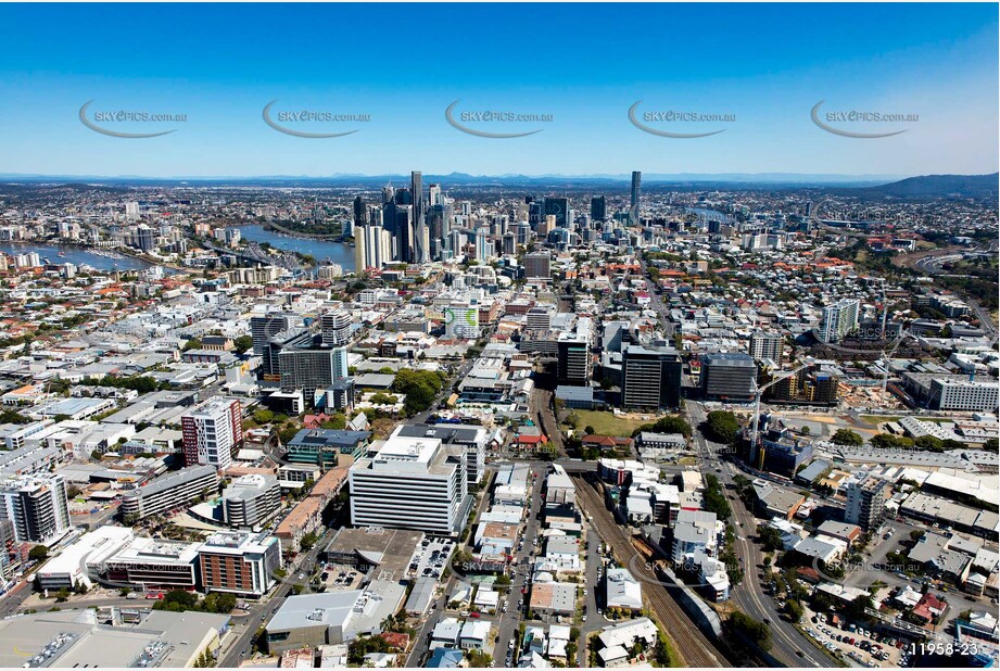 Aerial Photo Fortitude Valley QLD Aerial Photography