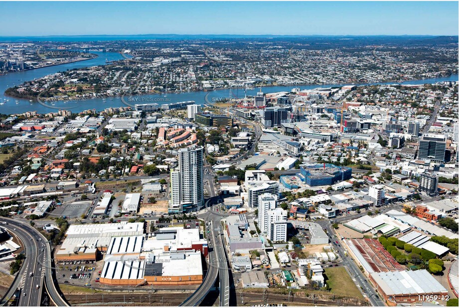 Aerial Photo Bowen Hills QLD Aerial Photography