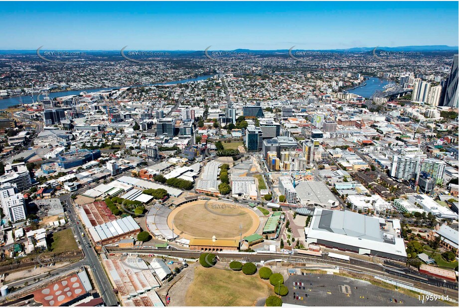 Aerial Photo Bowen Hills QLD Aerial Photography