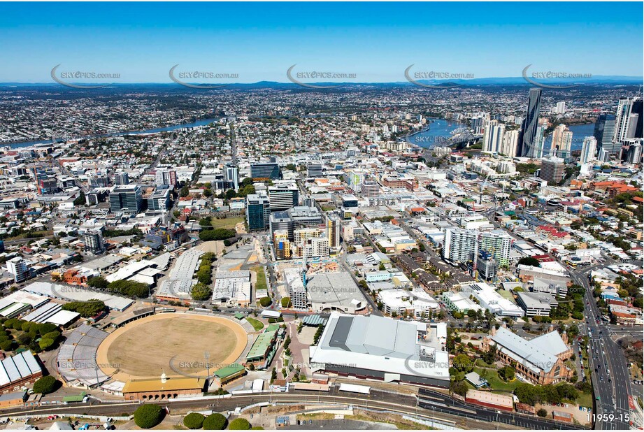 Aerial Photo Bowen Hills QLD Aerial Photography