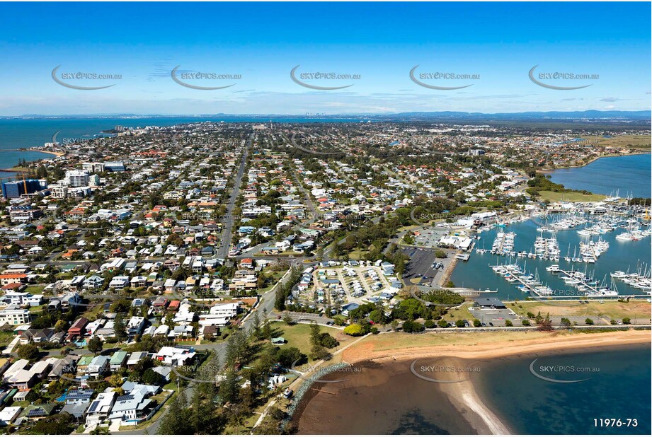 Scarborough On Morton Bay QLD Aerial Photography