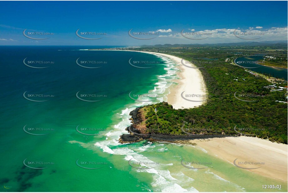 Aerial Photo Fingal Head NSW Aerial Photography