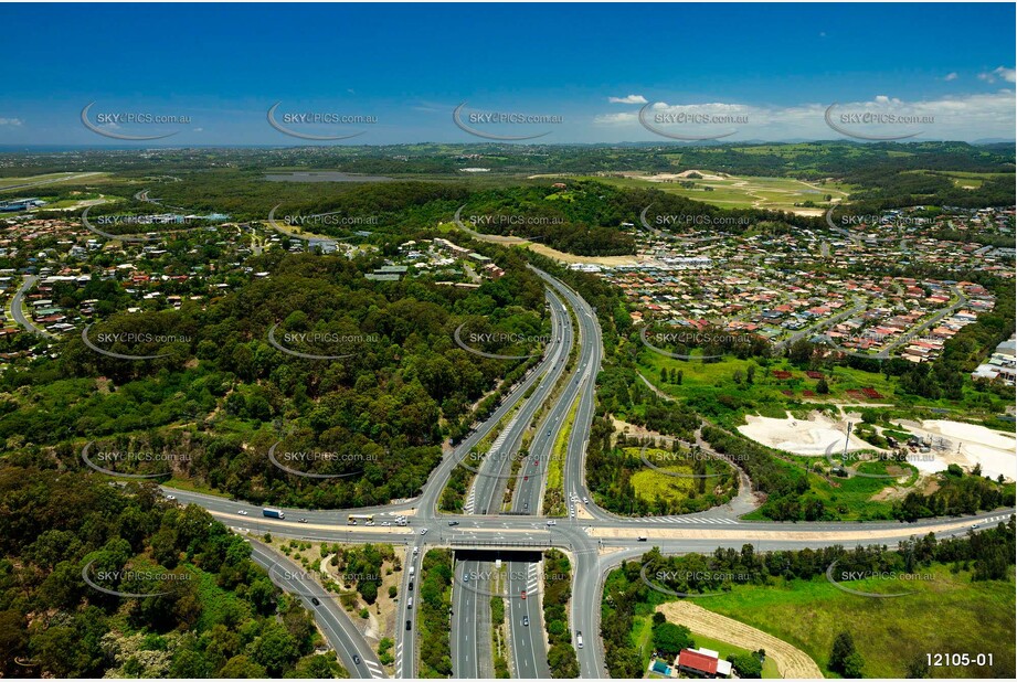 Aerial Photo Currumbin Waters QLD Aerial Photography