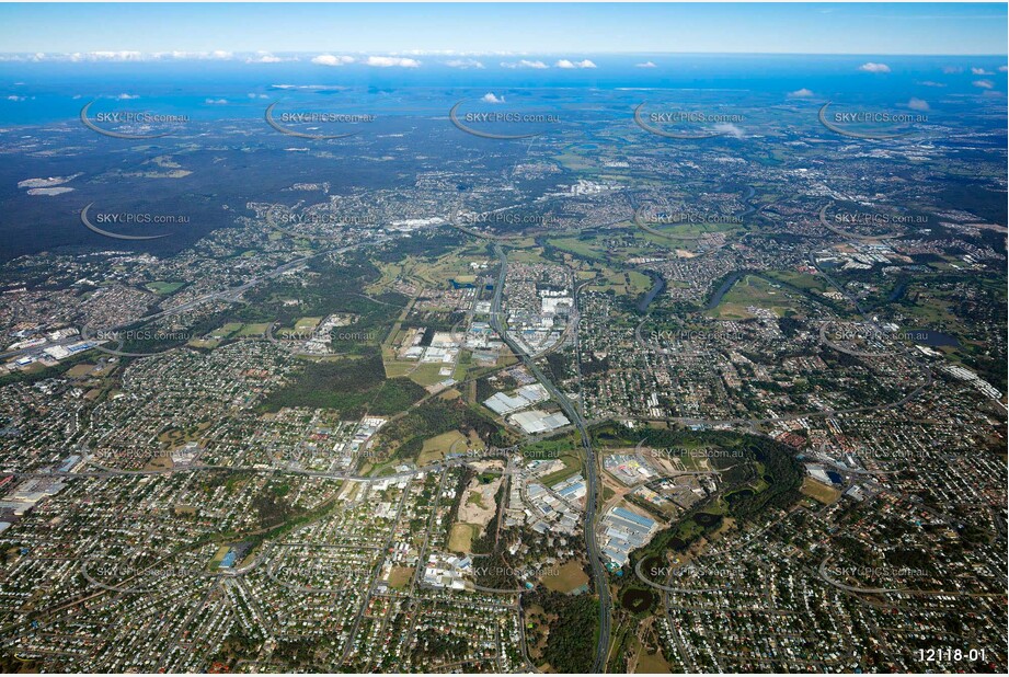 Aerial Photo Kingston QLD Aerial Photography