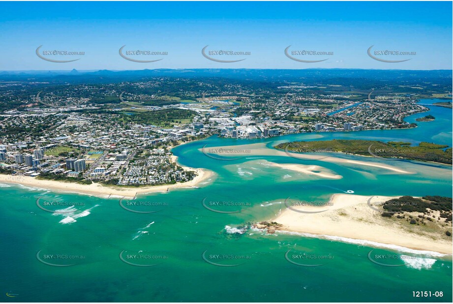 Maroochy River Entrance & Bar QLD Aerial Photography