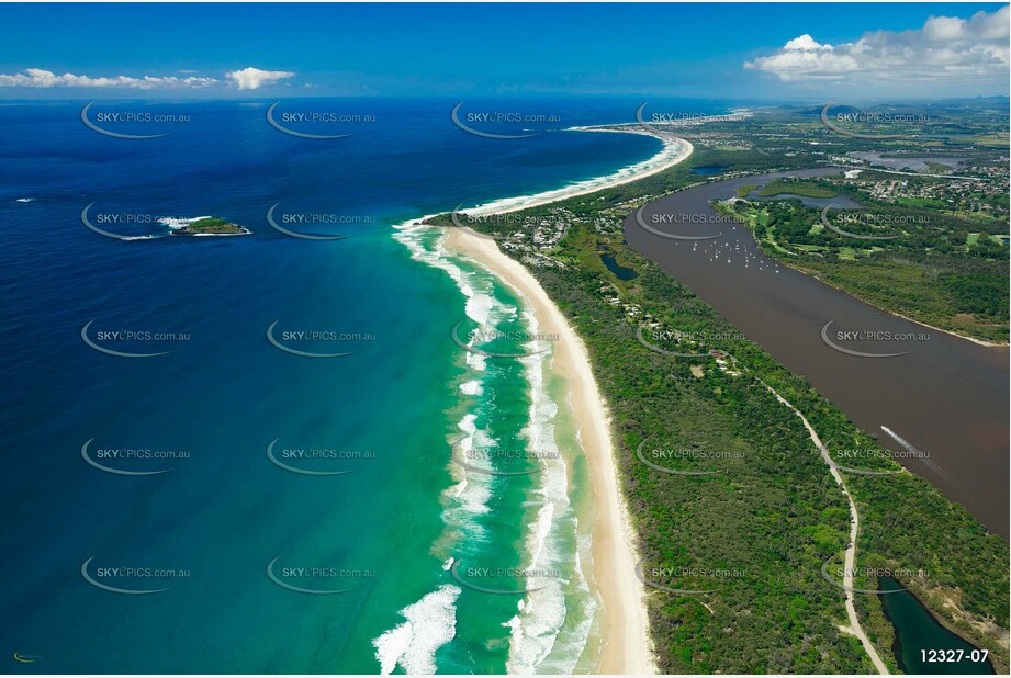 Letitia Spit - Fingal Head NSW 2487 NSW Aerial Photography