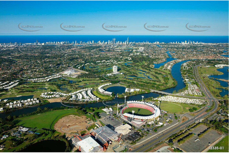 Metricon Stadium - Carrara Gold Coast QLD Aerial Photography