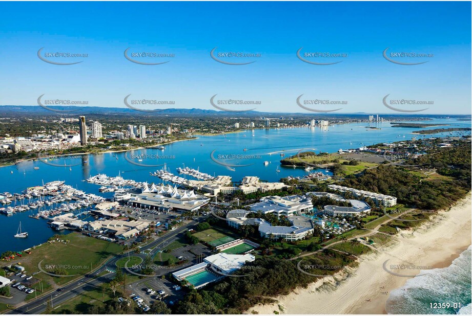 Aerial Photo Main Beach QLD 4217 QLD Aerial Photography