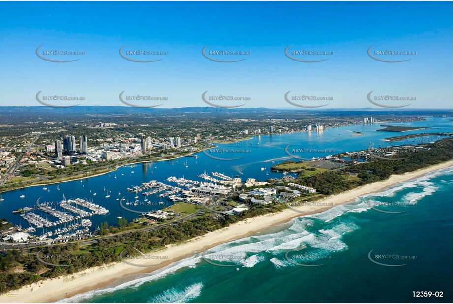 Aerial Photo Main Beach QLD 4217 QLD Aerial Photography