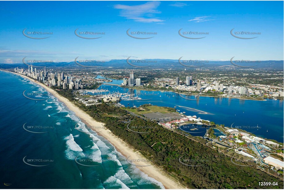 Aerial Photo Main Beach QLD 4217 QLD Aerial Photography