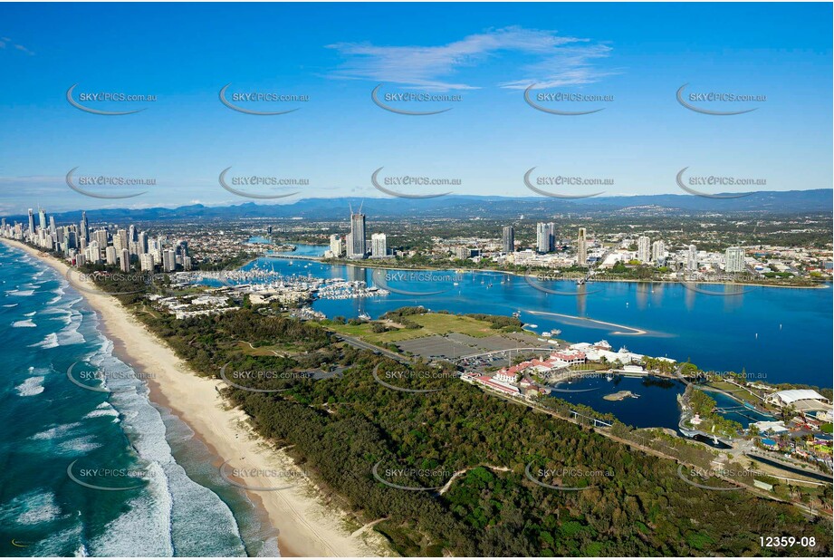 Aerial Photo Main Beach QLD 4217 QLD Aerial Photography