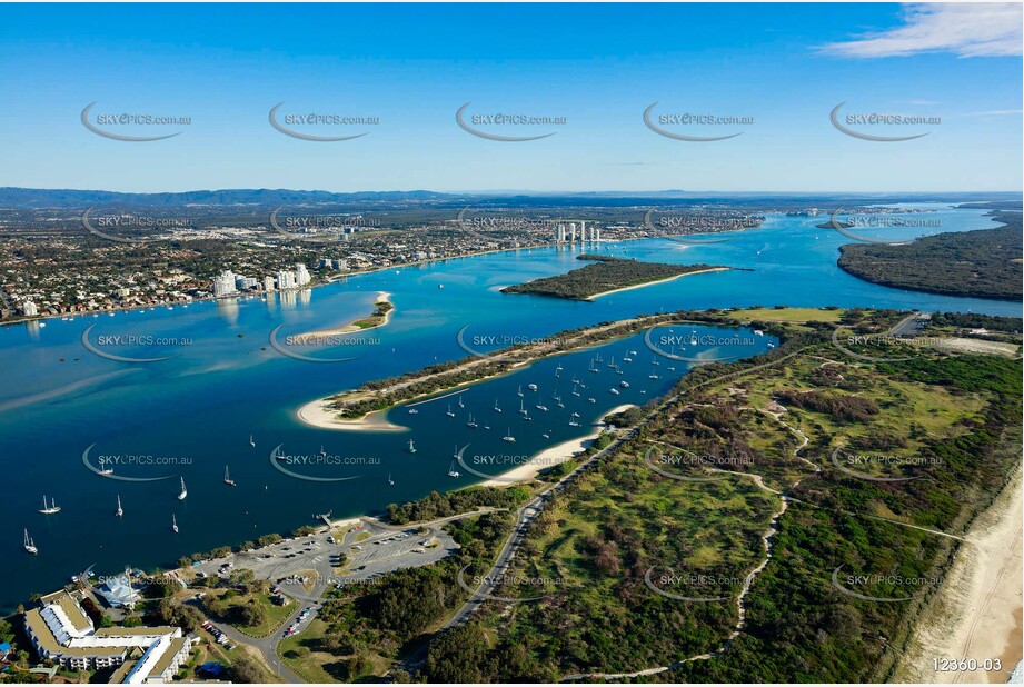 Aerial Photo The Broadwater QLD Aerial Photography